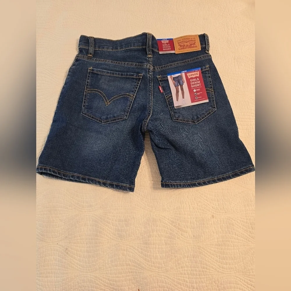 NWT Levis Girls Denim Jean Shorts